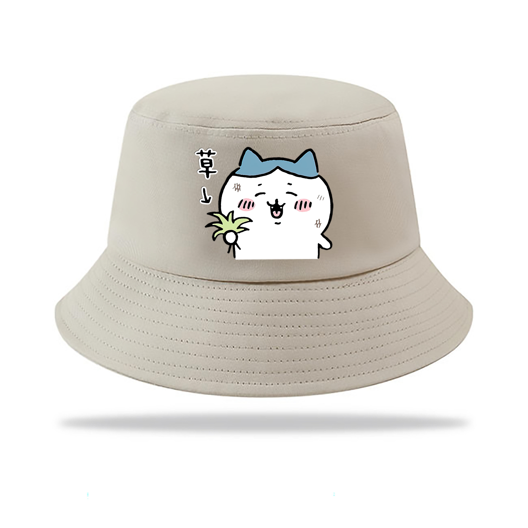 （画像用） ちいかわ ハチワレ Chii-kawa hachiware アウトドア日除けバケットハット